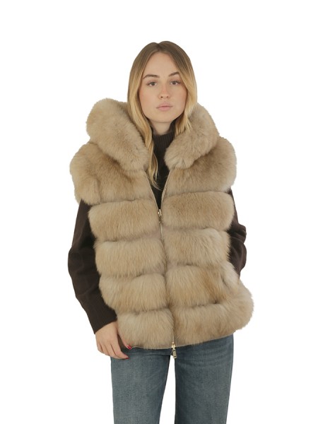 Pelliccia Suprema Gilet Amber
